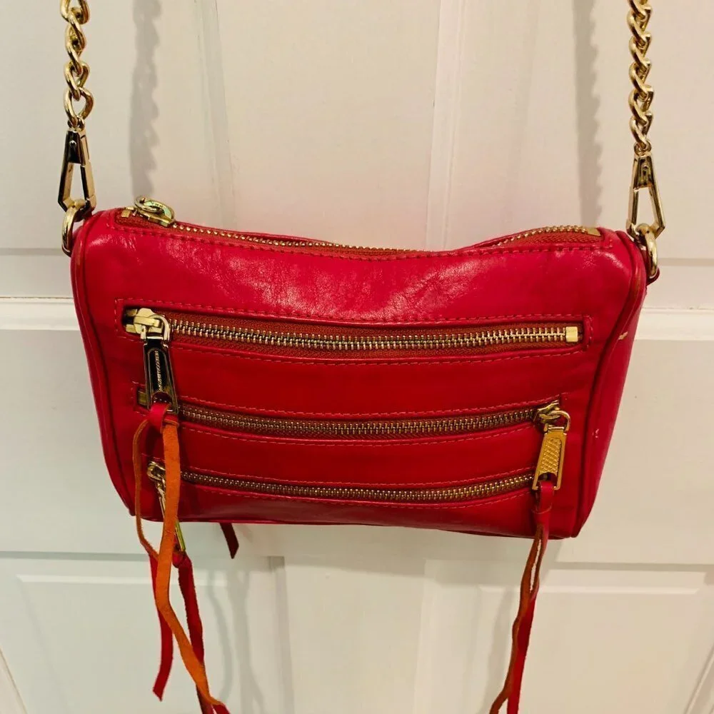 Rebecca Minkoff Leather Crossbody Bag - Picture 12 of 14